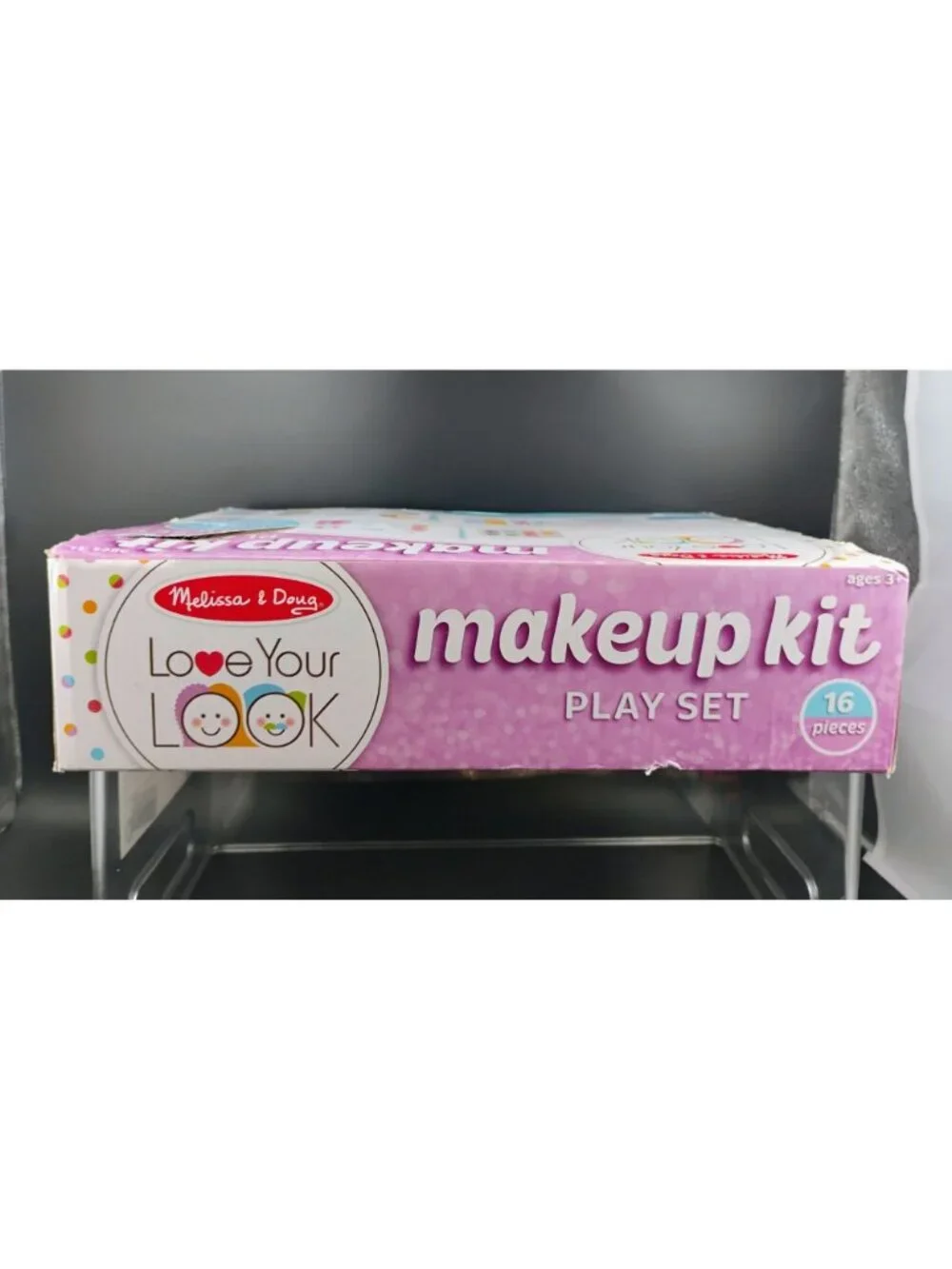 Melissa & Doug Love Your Look Makeup Kit Play Set 16-Piece Pretend Essentials